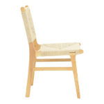 Καρέκλα Arten σχοινί-rubberwood σε φυσική απόχρωση 60x55x85εκ - Image 3