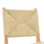 Καρέκλα Arten σχοινί-rubberwood σε φυσική απόχρωση 60x55x85εκ - Image 6