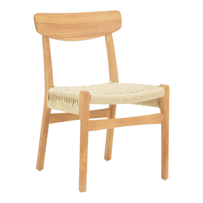 product_pako_263-000047 Καρέκλα Eaprine φυσικό σχοινί-rubberwood 49x53x77εκ - Image 1