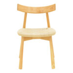 Καρέκλα Clareta rubberwood-σχοινί σε φυσική απόχρωση 53x55x79εκ - Image 5
