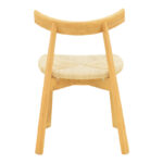 Καρέκλα Clareta rubberwood-σχοινί σε φυσική απόχρωση 53x55x79εκ - Image 6