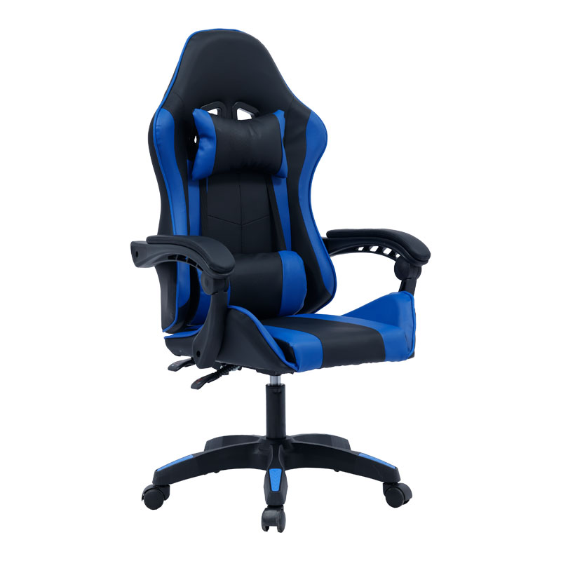 product_pako_275-000014 Καρέκλα γραφείου gaming William PU μαύρο-μπλε - Image 1
