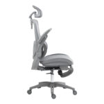 Καρέκλα γραφείου εργασίας Zenyk mesh σε grey απόχρωση 63x70x126εκ - Image 5