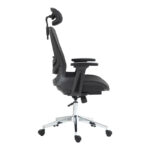 Καρέκλα γραφείου εργασίας Mergi μαύρο mesh 62x63x120εκ - Image 4