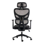 Καρέκλα γραφείου διευθυντή Cadrey mesh μαύρο 67x64x120-128εκ - Image 6