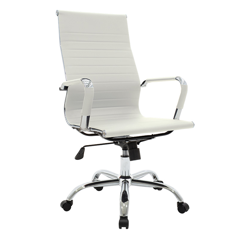 product_pako_277-000002 Καρέκλα γραφείου διευθυντή Valter λευκό pu 55.5x58x108εκ - Image 1