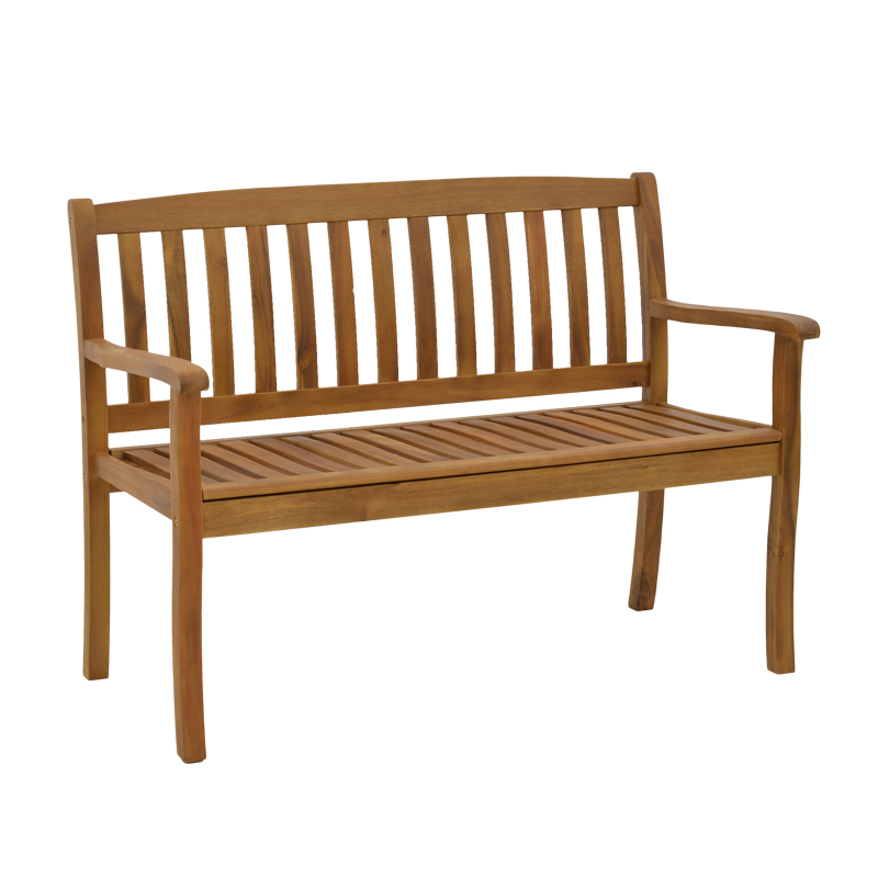 product_pako_282-000002 Παγκάκι διθέσιο Jerdu ξύλο ακακίας φυσικό 120x61x87εκ - Image 1