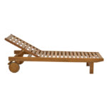 Ξαπλώστρα Weylar ξύλο ακακίας φυσικό 60x193x30εκ - Image 4