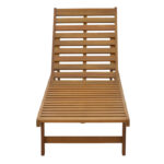 Ξαπλώστρα Weylar ξύλο ακακίας φυσικό 60x193x30εκ - Image 6