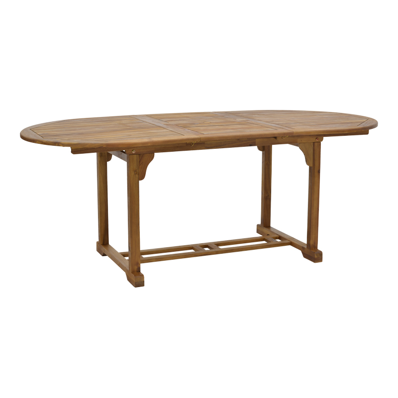 product_pako_282-000013 Τραπέζι Sopho επεκτεινόμενο φυσικό ξύλο ακακίας 200/150x100x75εκ - Image 1