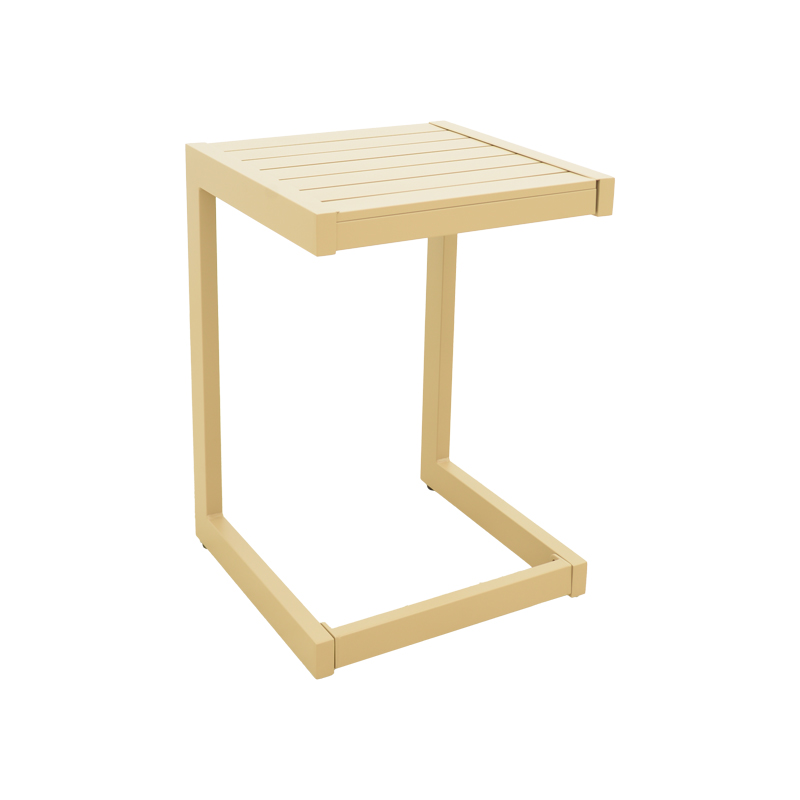 product_pako_288-000038 Τραπέζι Aether cappuccino αλουμίνιο 37.5x36.5x53εκ - Image 1