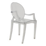 Πολυθρόνα Narova PC διάφανο 43x48x92εκ (Σετ 4 τεμαχίων) - Image 2