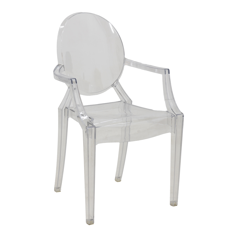 product_pako_292-000017 Πολυθρόνα Narova PC διάφανο 43x48x92εκ (Σετ 4 τεμαχίων) - Image 1