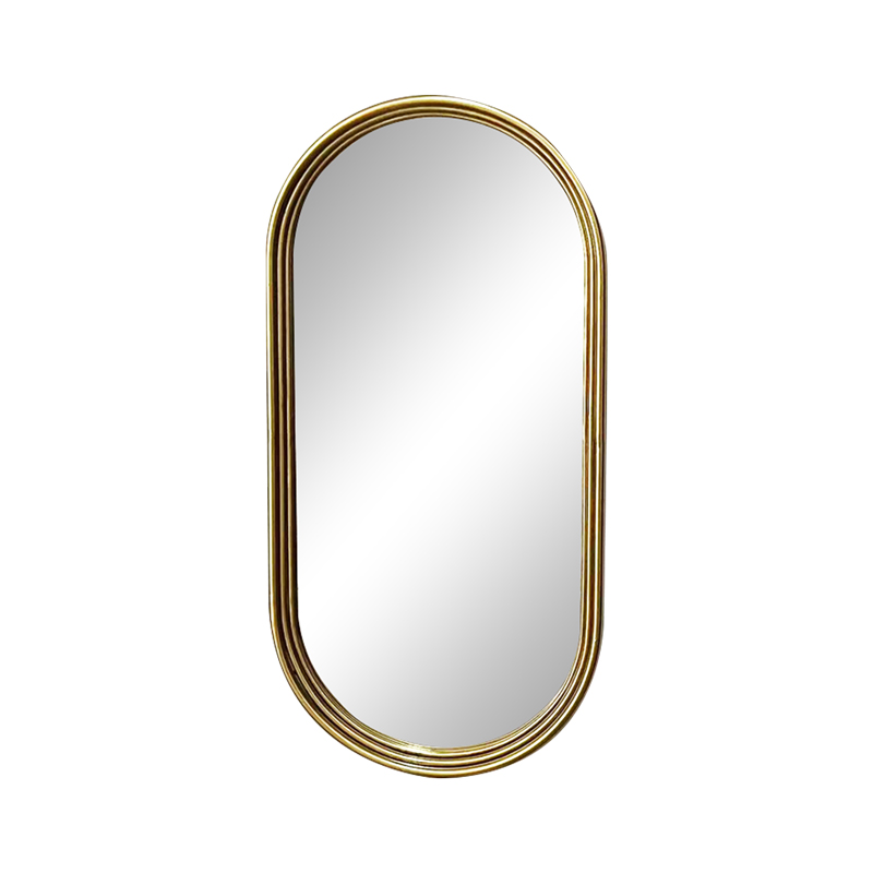 product_pako_295-000005 Καθρέπτης Olympon Inart χρυσό μέταλλο 49x5x99εκ - Image 1