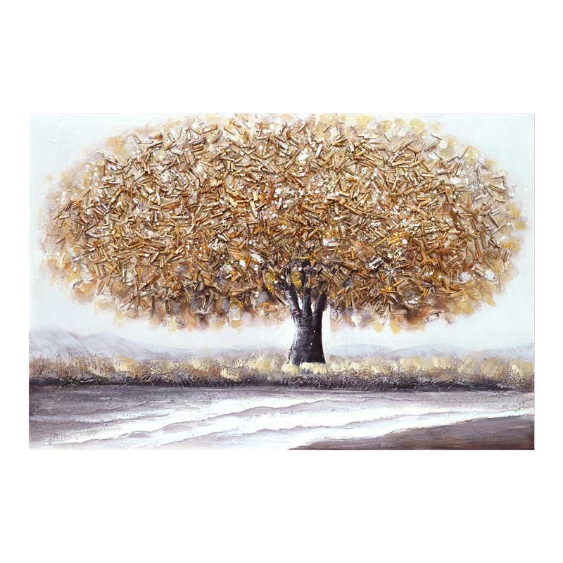 product_pako_296-000011 Πίνακας σε καμβά Forestree 3D Inart 90x3x60εκ - Image 1