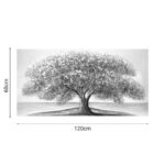 Πίνακας σε καμβά Forestree II 3D Inart 120x3x60εκ - Image 2