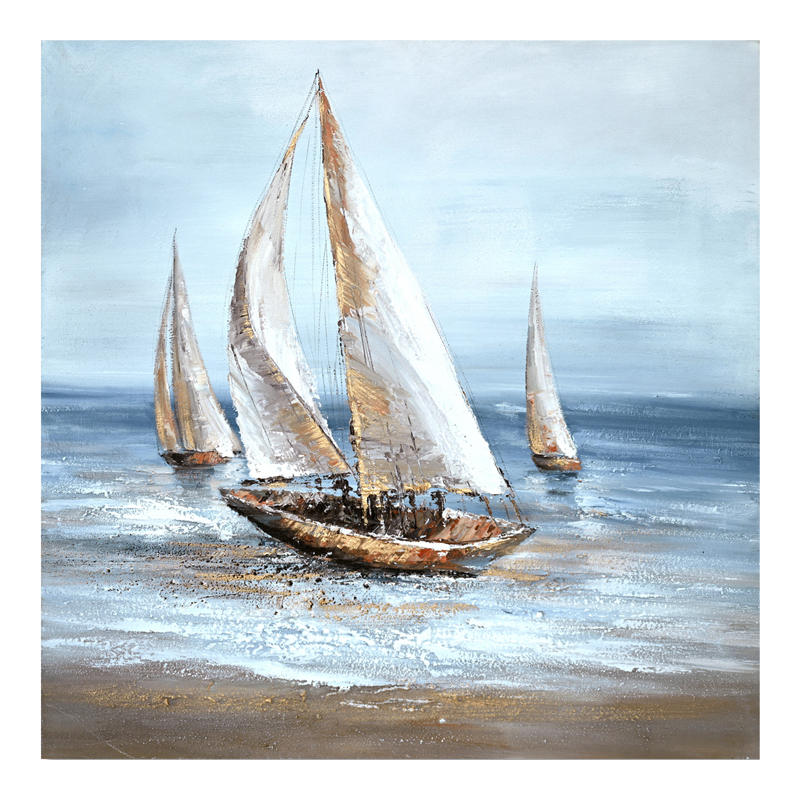 product_pako_296-000025 Πίνακας σε καμβά Sailer Inart 100x3x100εκ - Image 1