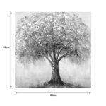 Πίνακας σε καμβά Nator I 3D Inart 80x3x80εκ - Image 2
