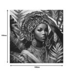 Πίνακας σε καμβά Gangalo 3D Inart 100x3x100εκ - Image 2