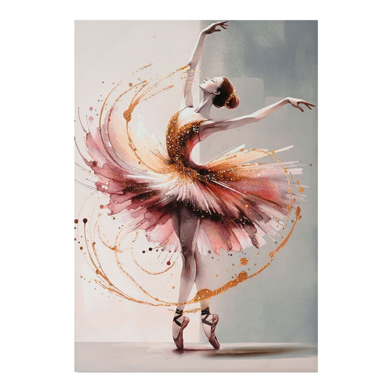 product_pako_296-000078 Πίνακας σε καμβά Dancito I 3D Inart 70x2.5x100εκ - Image 1