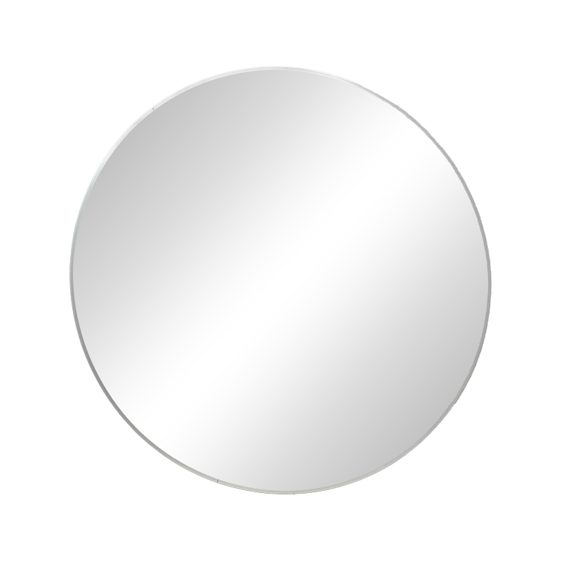 product_pako_298-000015 Καθρέπτης Nhaos ασημί αλουμίνιο Φ60x2.5εκ - Image 1