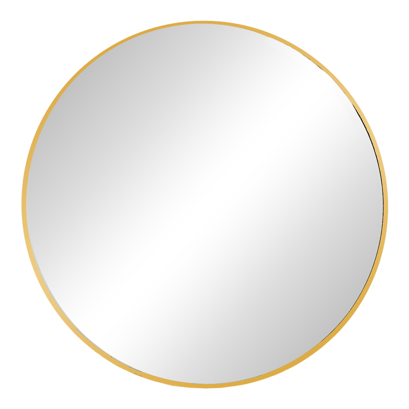 product_pako_298-000016 Καθρέπτης Emmett χρυσό αλουμίνιο Φ80x2.5εκ - Image 1