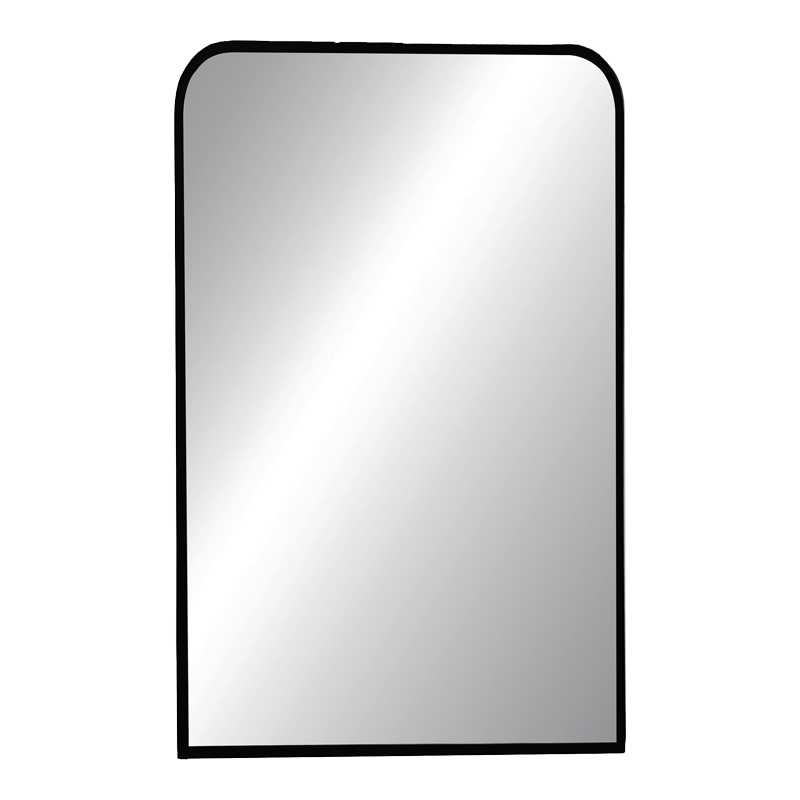 product_pako_298-000023 Καθρέπτης Classy μαύρο αλουμίνιο 50x2.5x80εκ - Image 1