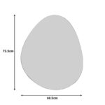 Καθρέπτης Hahoe 60x1x72.5εκ - Image 2