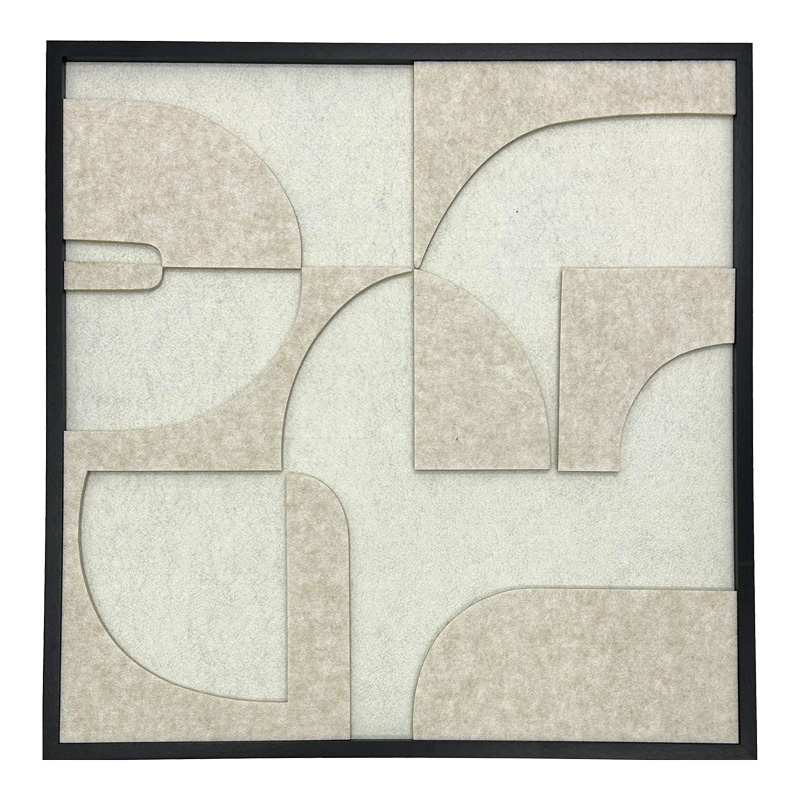 product_pako_298-000048 Πίνακας με πλαίσιο Jeire λευκό 62x2.5x62εκ - Image 1