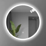Καθρέπτης Led Lucox pp-αλουμίνιο Φ60x3εκ - Image 2