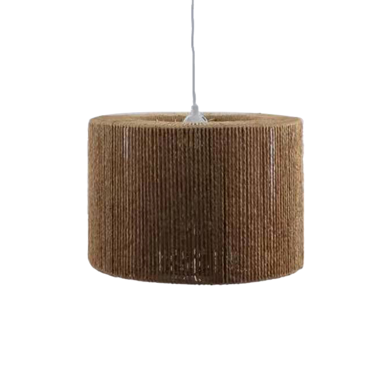 product_pako_299-000022 Φωτιστικό οροφής Sento Inart Ε27 rope σε φυσική απόχρωση Φ40x20εκ - Image 1