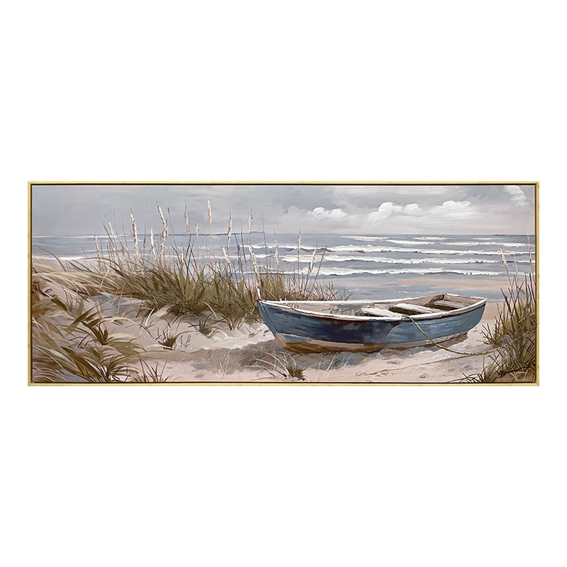 product_pako_301-000029 Πίνακας σε καμβά Barcu I Inart 150x3.5x60εκ - Image 1