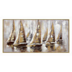 Πίνακας σε καμβά Yelkan Inart 120x3.5x60εκ