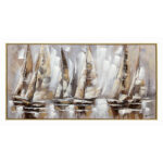 Πίνακας σε καμβά Yelkan Ι Inart 120x3.5x60εκ