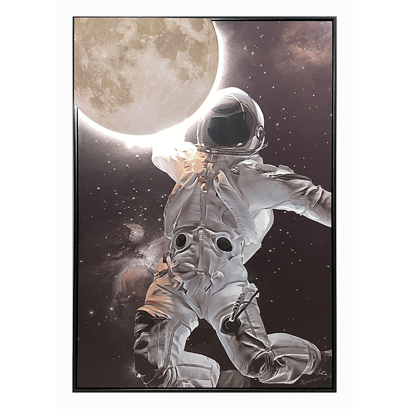 product_pako_301-000040 Πίνακας σε καμβά Mallo 3D Inart με πλαίσιο 70x3.5x100εκ - Image 1