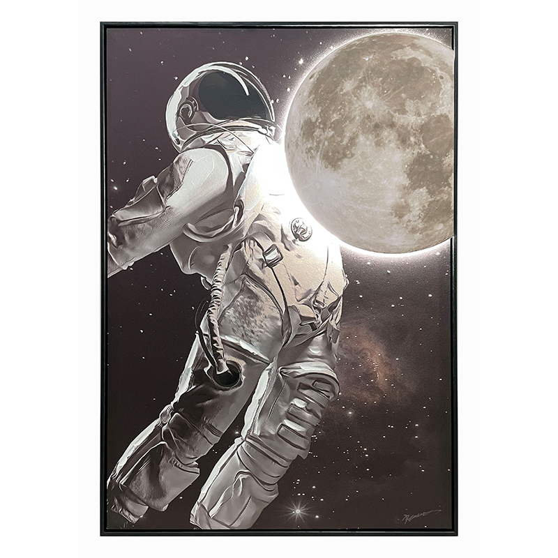 product_pako_301-000041 Πίνακας σε καμβά Mallo Ι 3D Inart με πλαίσιο 70x3.5x100εκ - Image 1