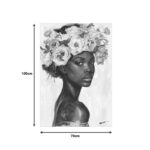 Πίνακας σε καμβά Fleri Inart 70x3.5x100εκ - Image 2