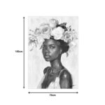 Πίνακας σε καμβά Fleri Ι Inart 70x3.5x100εκ - Image 2