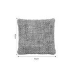 Μαξιλάρι Petron Inart φυσικό γιούτα 45x45x12.5εκ - Image 4
