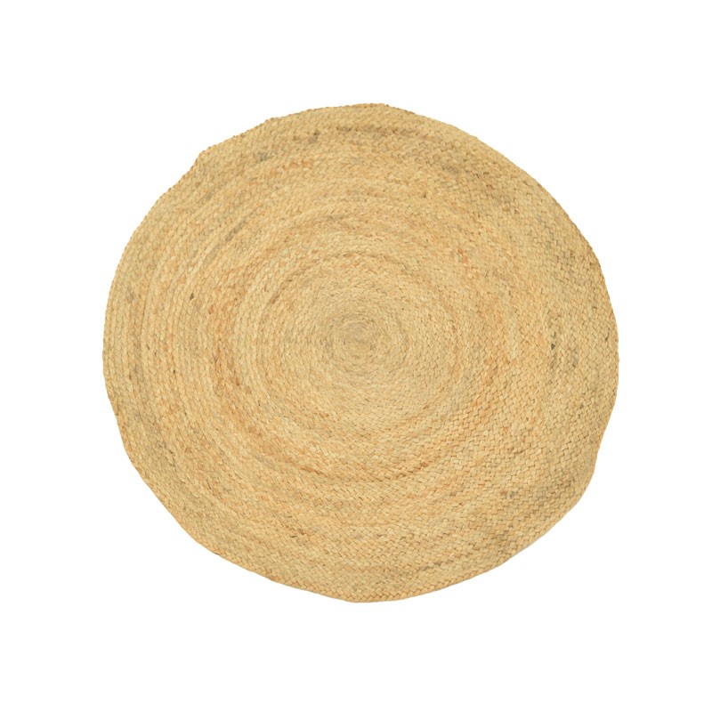 product_pako_302-000012 Χαλί Solon Inart φυσικό γιούτα 100x100x1εκ - Image 1