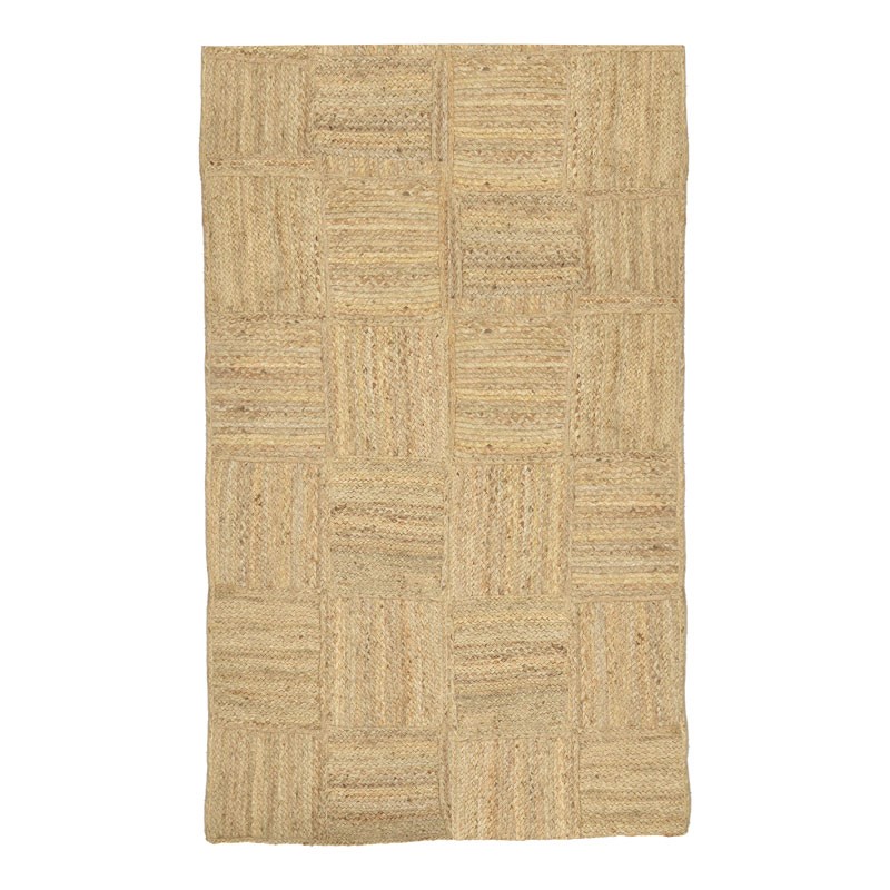 product_pako_302-000014 Χαλί Worrens Inart μπεζ γιούτα 120x180x1εκ - Image 1