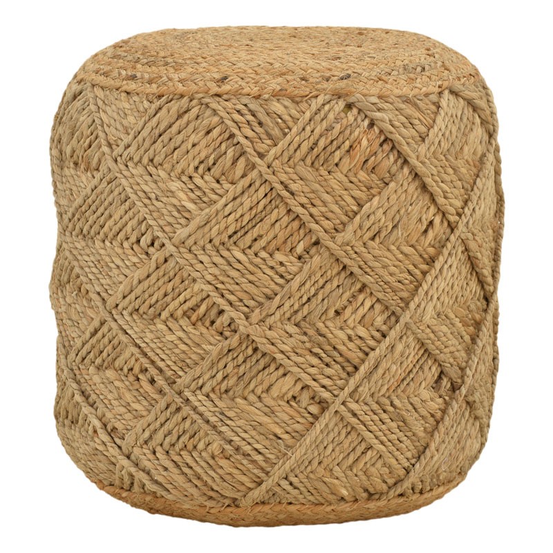 product_pako_302-000023 Σκαμπό Vladir Inart φυσικό 100% γιούτα 40x40x40εκ - Image 1
