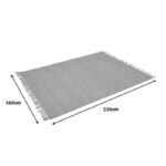 Χαλί Teppe γιούτα σε φυσική απόχρωση 230x160x1εκ - Image 3