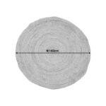 Χαλί Solon μπεζ γιούτα Φ160x1εκ - Image 2