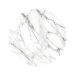 Επιφάνεια τραπεζιού Kailo τ.Werzalit όψη μαρμάρου Φ60εκ