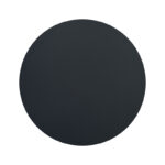Επιφάνεια τραπεζιού Sensie τ.Werzalit ανθρακί Φ60εκ