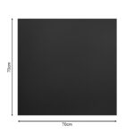 Επιφάνεια τραπεζιού Sensie τ.Werzalit ανθρακί 70x70εκ - Image 2