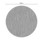Επιφάνεια τραπεζιού Mordo τ.Werzalit oak Φ60εκ - Image 2