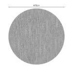 Επιφάνεια τραπεζιού Mordo τ.Werzalit oak Φ70εκ - Image 2