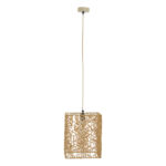 Φωτιστικό οροφής Dorotan Inart E27 φυσικό 30x27x110εκ - Image 3